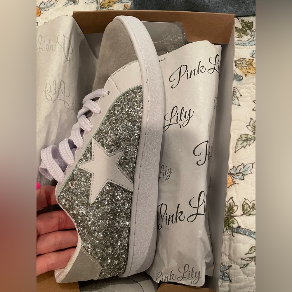 Glitter sneakers